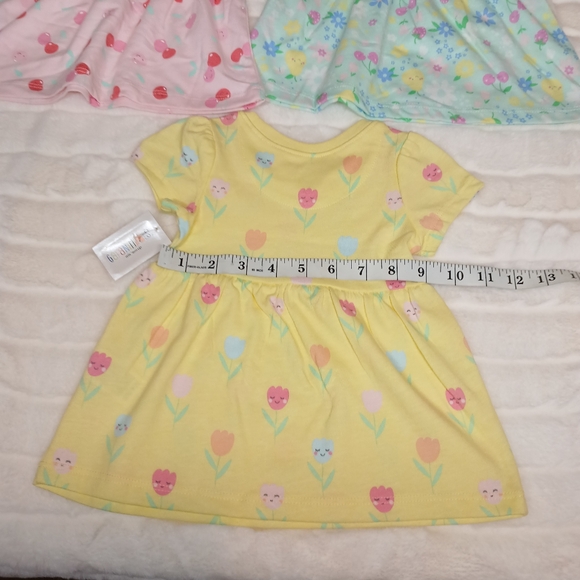 Baby Girl Dresses (Set of 3) | 3-6 Months | Garanimals | NWT - Picture 8 of 9